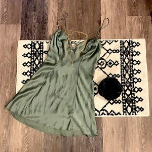 Vintage Silky Slip Dress